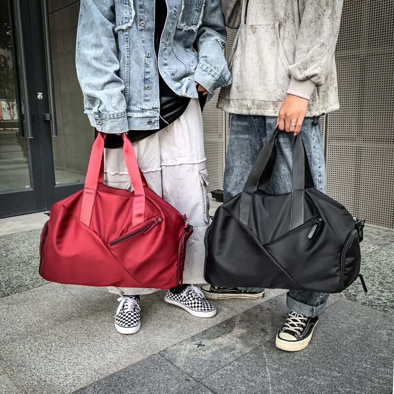 オシャレな大容量ボストンバッグ２WAY｜シューズ収納、ペアルック、スポーツ・ヨガ・旅行・出張に便利|undefined