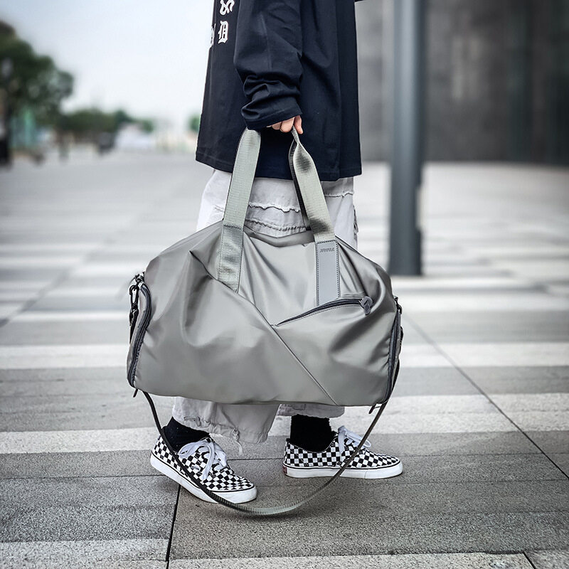 オシャレな大容量ボストンバッグ２WAY｜シューズ収納、ペアルック、スポーツ・ヨガ・旅行・出張に便利|undefined