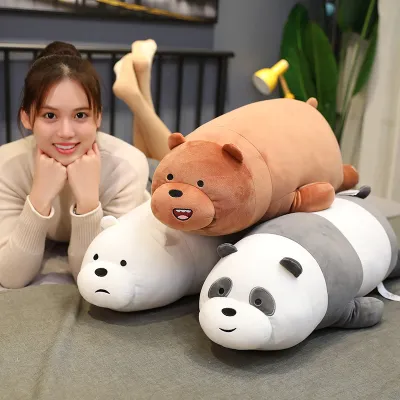 [パンダグッズ特集(Panda)] かわいい抱き枕！パンダぬいぐるみ・人気投票・添い寝枕・多機能・おもちゃ・癒し系・ふわふわ・柔らか！