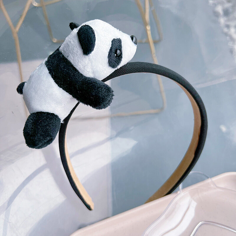 [パンダグッズ特集(Panda)] かわいいヘアフープ｜少女風・人気・かわいいパンダのヘアゴム・子供髪飾り・ファッション！|undefined