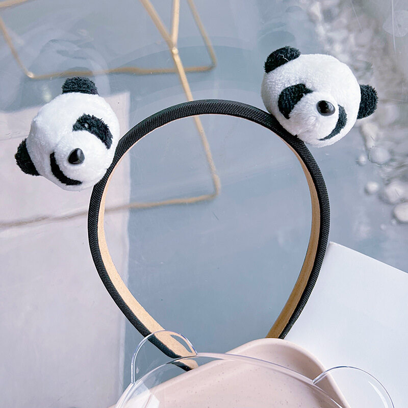 [パンダグッズ特集(Panda)] かわいいヘアフープ｜少女風・人気・かわいいパンダのヘアゴム・子供髪飾り・ファッション！|undefined