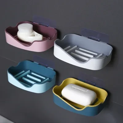 せっけんケース｜壁掛け収納！家庭用せっけんホルダー・石鹼ボックス・水切りケース・穴あけ不要