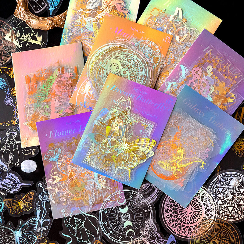 ② コラージュ素材 コラージュ素材｜INS風・おしゃれ・かわいい・30枚セット・50