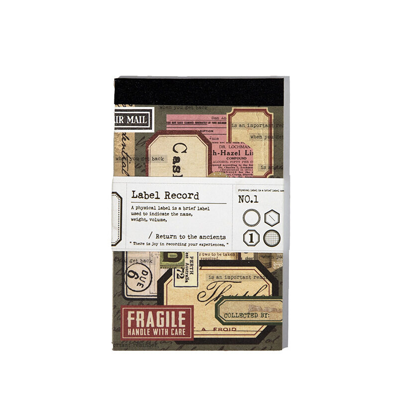 コラージュ素材｜INS風・おしゃれ・かわいい・20枚セット・65×105mm・手帳素材・コラージュ・シール・文房具・雰囲気|undefined