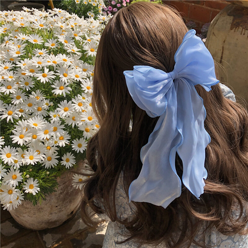 バレッタ｜リボン🎀・大き目・髪飾り・アクセサリー・可愛い・韓国風・おしゃれ|undefined