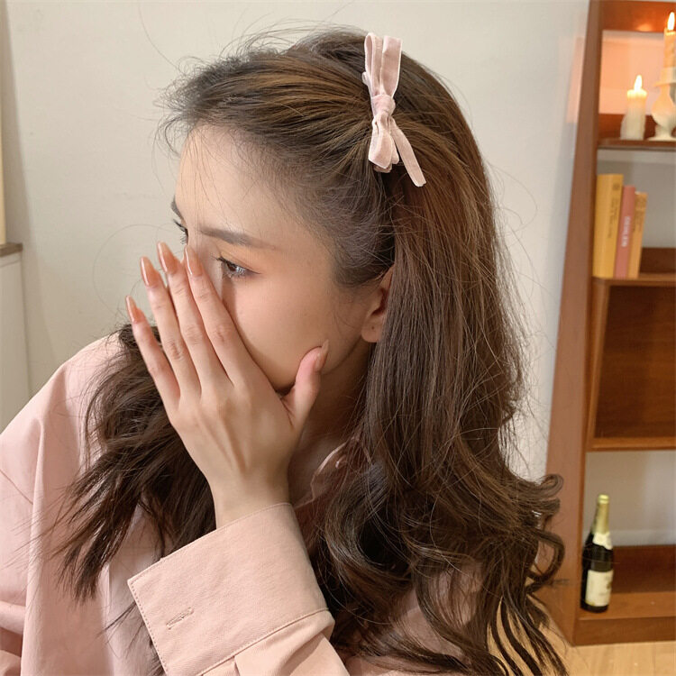 ヘアクリップ｜リボン🎀・髪飾り・アクセサリー・可愛い・韓国風・おしゃれ・ファッション・一個のみ|undefined