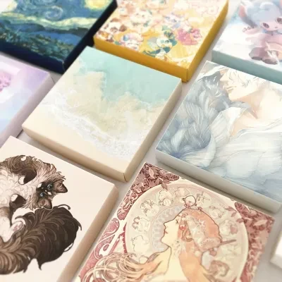 Planowa 押し絵｜二次元・一枚で2-5cm*200枚入れ・INS風・おしゃれ・かわいい・手帳素材・コラージュ・文房具・雰囲気
