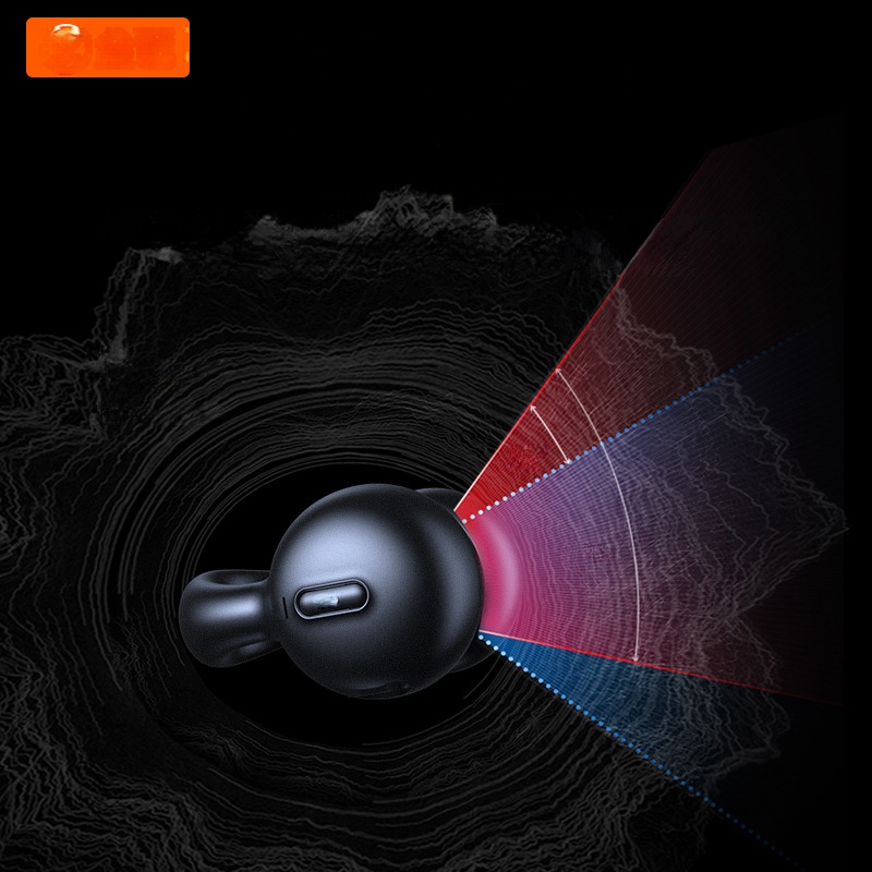 骨伝導Bluetoothイヤホン｜スポーツ時に使用するために設計されており、耳に差し込む必要がなく、ワイヤレスイヤーフックデザインを採用しています|undefined