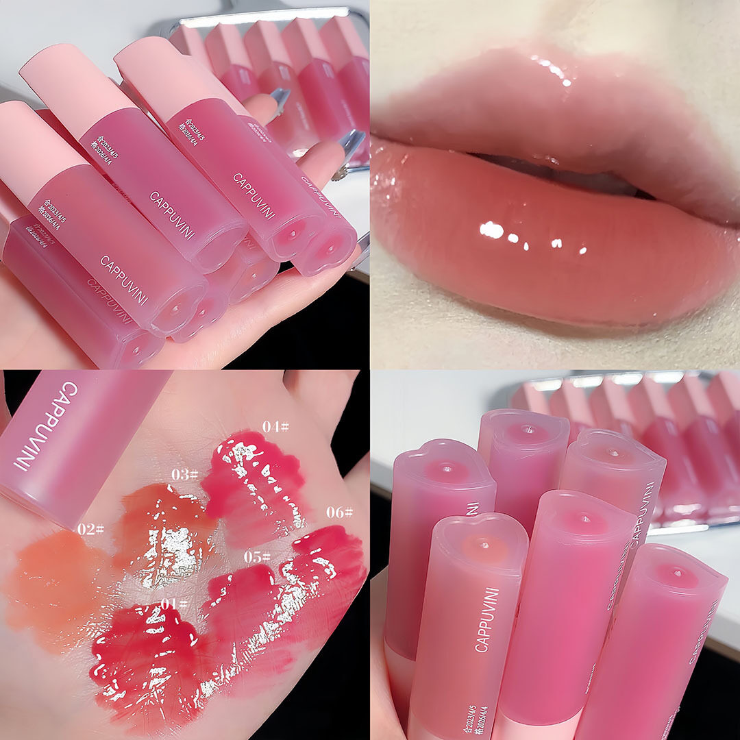 Cappuviniリップスティック・みずみずしく透き通った唇に高品質で透明感があり、自然できれいな唇の色になります。みずみずしく透き通った唇に！|undefined