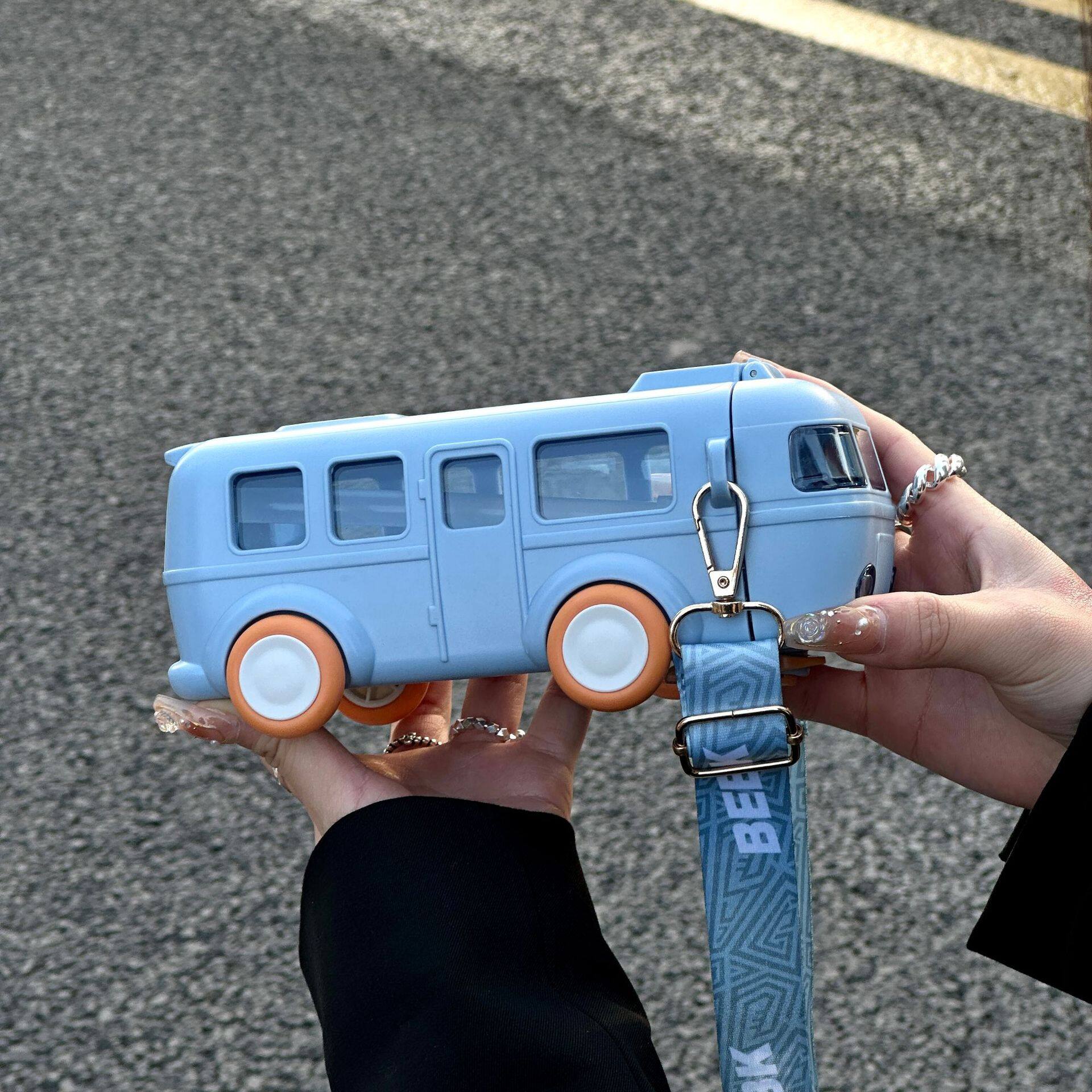 水筒｜ストロー付き・水筒・500ml ・BPAフリー・小型車・子供用|undefined