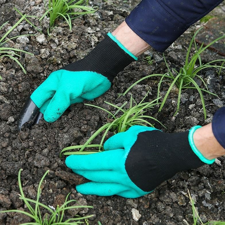 ガーデングローブ｜掘りと植栽用防刃グローブ 爪付き作業手袋 園芸用具 草抜き 庭造り 手保護 手工具 耐摩耗 多機能|undefined