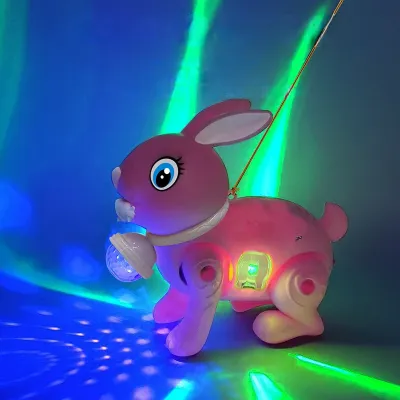 面白い電気ウサギ｜スイッチをオンにすると.自動的に音楽が再生され