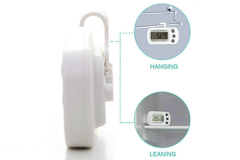 デジタル 温度計｜キッチン用・冷蔵庫用・防水・磁石、フックの2wayで設置|undefined