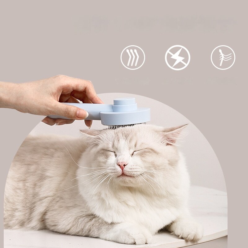 【KARA PET】ペット用ブラシ   |  猫用毛づくろいブラシ、犬用ピンブラシ、絡まりをほどくブラシ、抜け毛を除去するブラシ|undefined