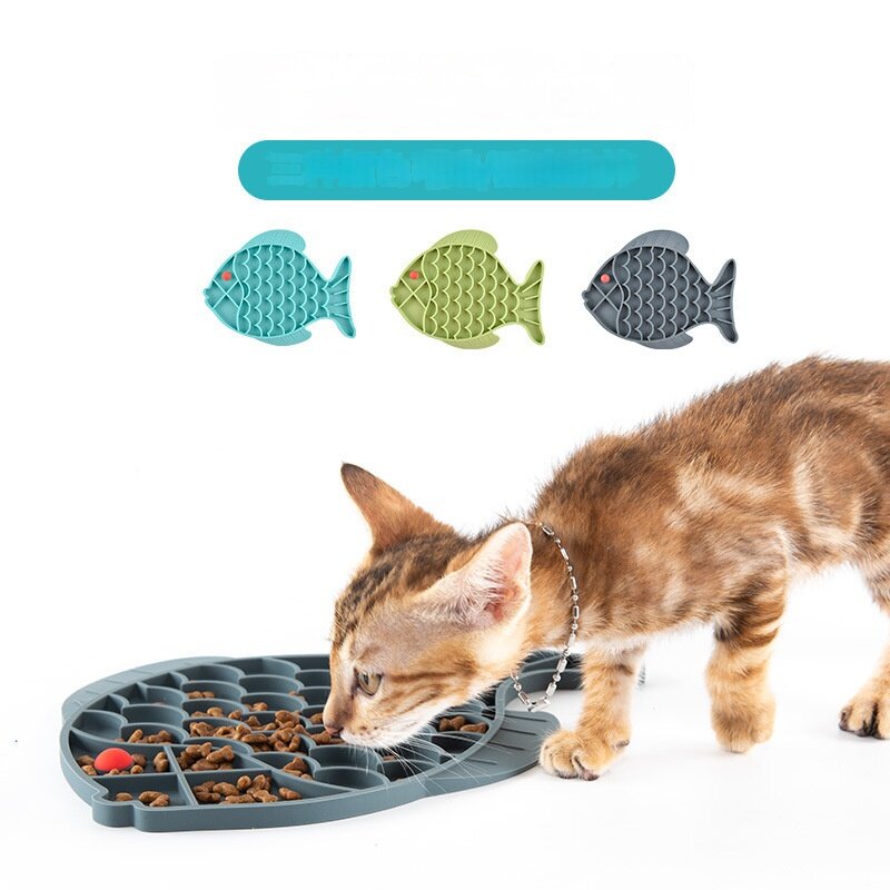 【KARA PET】ペットの食事を遅らせるマット｜犬用のシリコン製の窒息防止兼スローフィーダーボウル、猫の食器、犬のボウル|undefined
