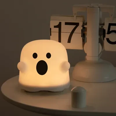 幽霊LEDライト｜USB充電式 ハロウィンの雰囲気作り ナイトライト プレゼントとして最適
