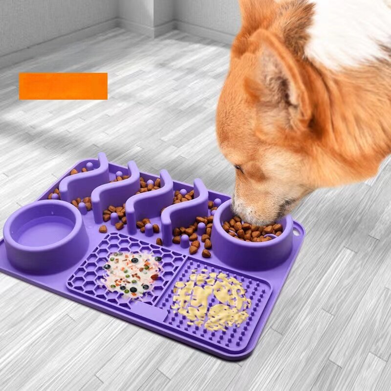 【KARA PET】ペット用食事マット｜食事トレイ・フードボウル・ゴールデンレトリバー・コーギー・スローフードトレイ|undefined
