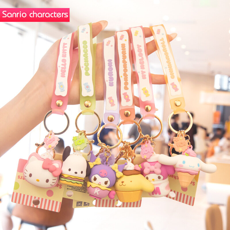 『サンリオ・Sanrio』キーホルダー｜可愛いデザイン・マイメロディ・クロミ・プリン・シナモロール・ポチャッコ・ハローキティ