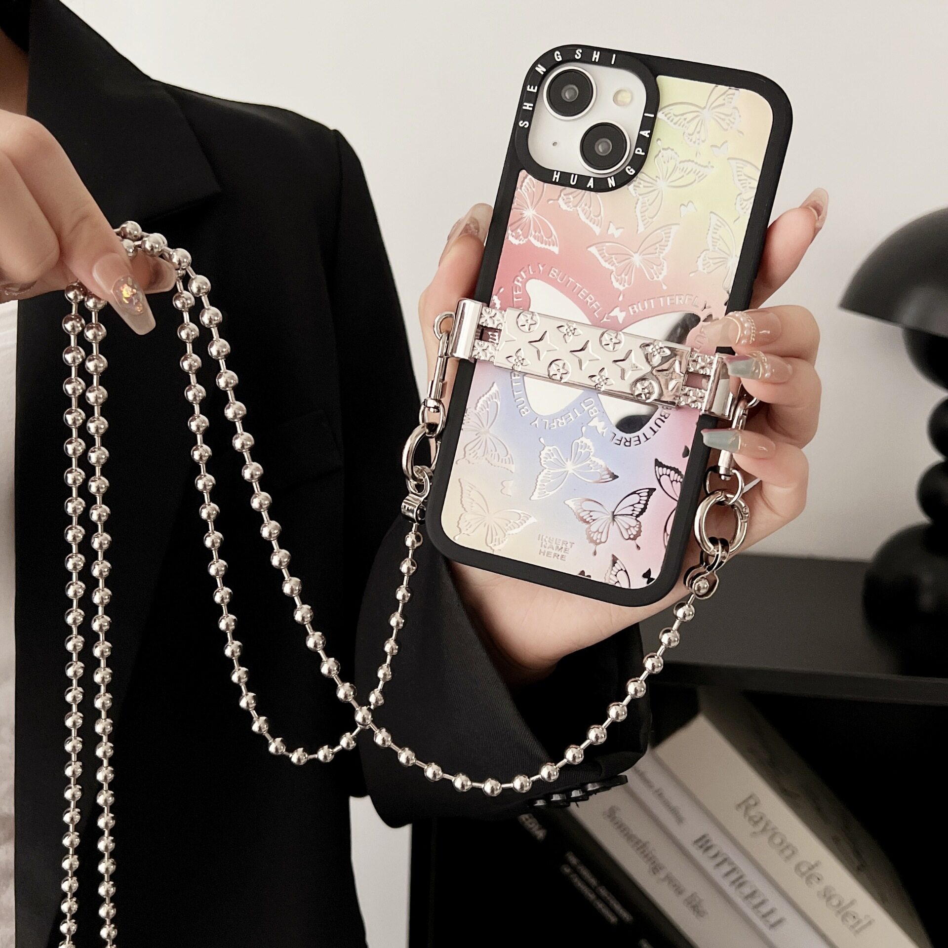 スマホストラップ｜全機種対応・取り外し簡単・金属・シンプル・ファッション|undefined
