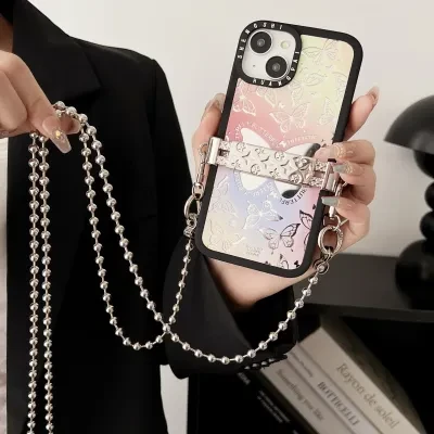 スマホストラップ｜全機種対応・取り外し簡単・金属・シンプル・ファッション