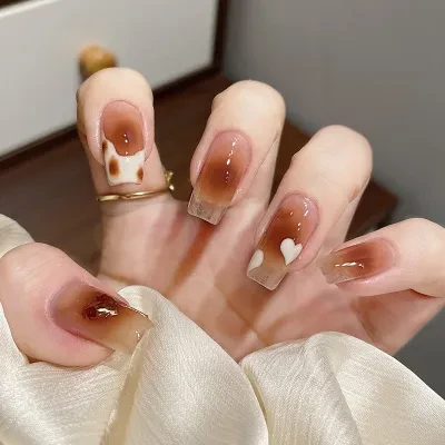 Orange.Nail ネイルチップ ｜付け爪 ・ 成人式 マット ・つけづめ ・ ネイルちっぷ ・かわいい デザイン