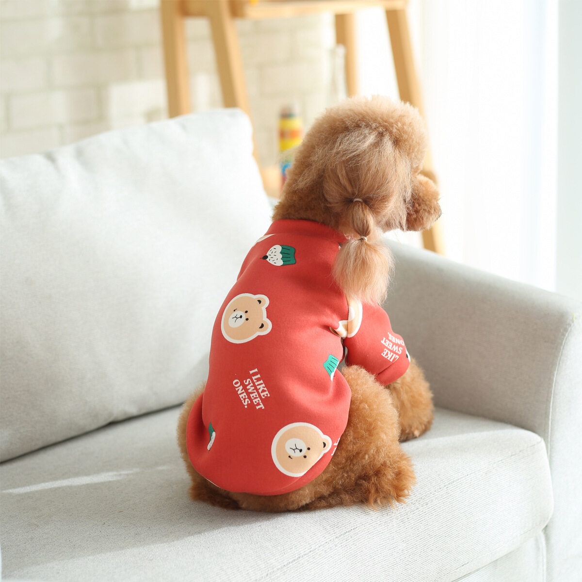 犬服｜秋冬 柔らかい かわいい クール お出かけ 綿製 あたたかい|undefined
