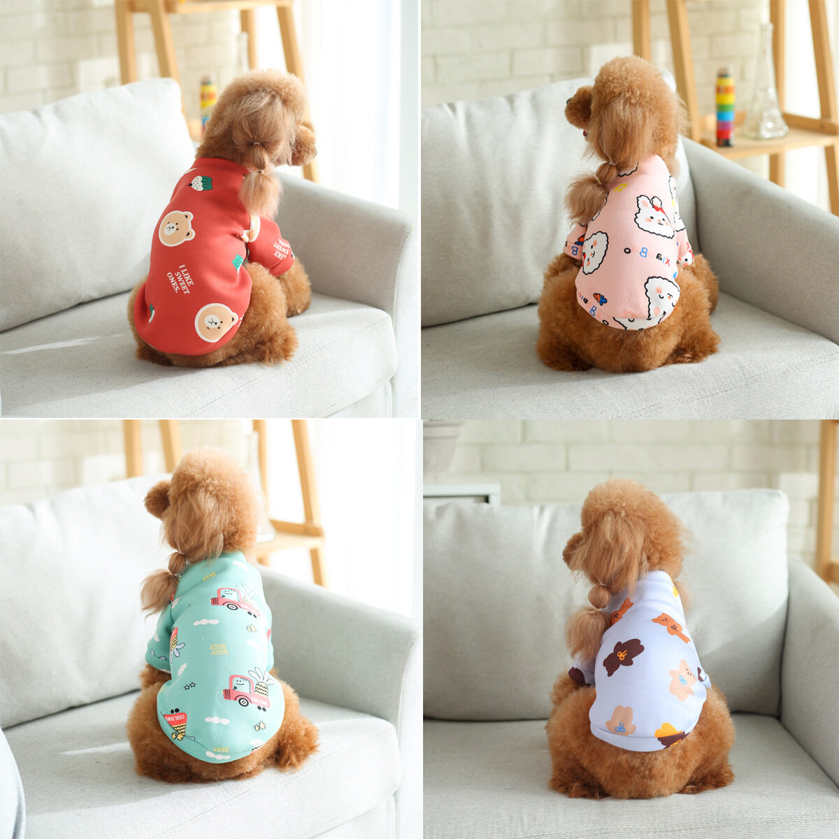 犬服｜秋冬 柔らかい かわいい クール お出かけ 綿製 あたたかい|undefined