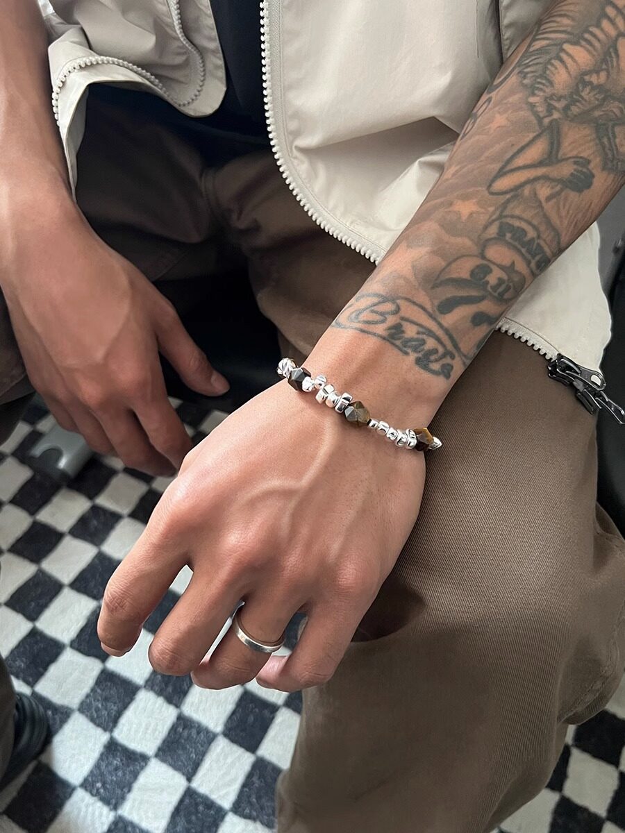 ブレスレット｜スコップ・ハンドチェーン・男性用・かっこういい・ミニマリスト・冷酷・高級感・ファッション|undefined