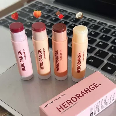 HERORANGE新発売保湿リップ・秋冬コレクション・乾燥防止・可愛い色