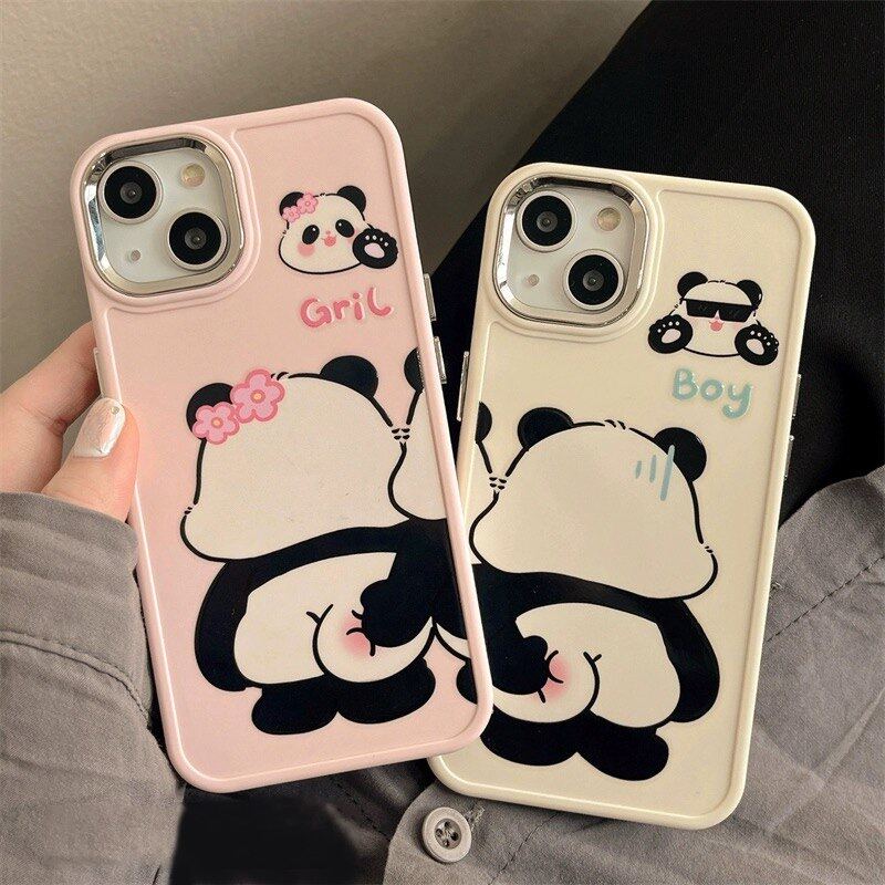 iPhoneスマホケース：幅広いスマートフォンに対応している｜高級感｜保護性: 耐衝撃素材｜手持ちやすさ： 握りやすい形状や滑り止め加工｜パンダ
|undefined