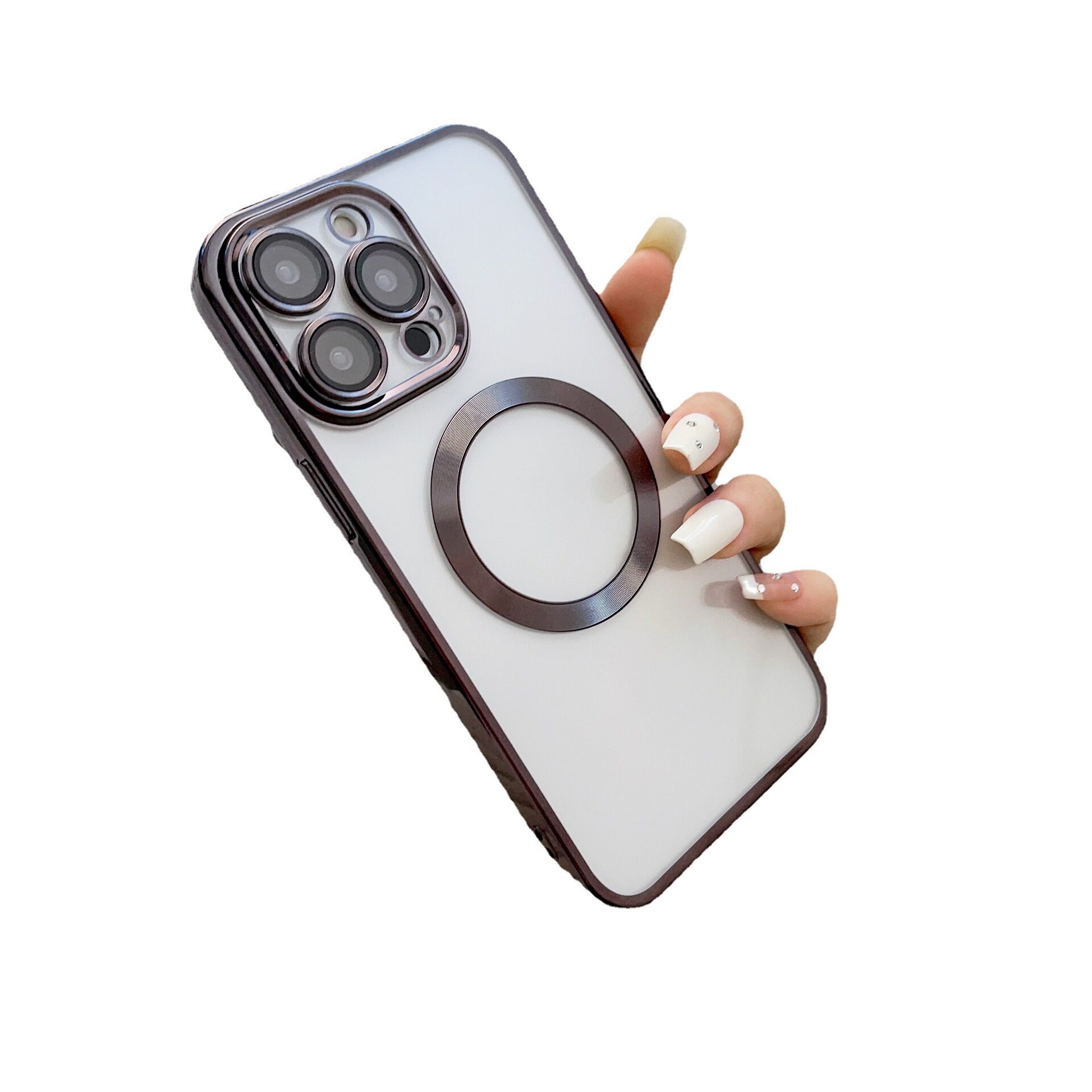 スマホケース｜iPhone15対応｜  クリア｜透明｜かわいい｜ おしゃれ｜ シンプル｜ 大人可愛い｜ 薄型｜  頑丈 ｜強化素材|undefined