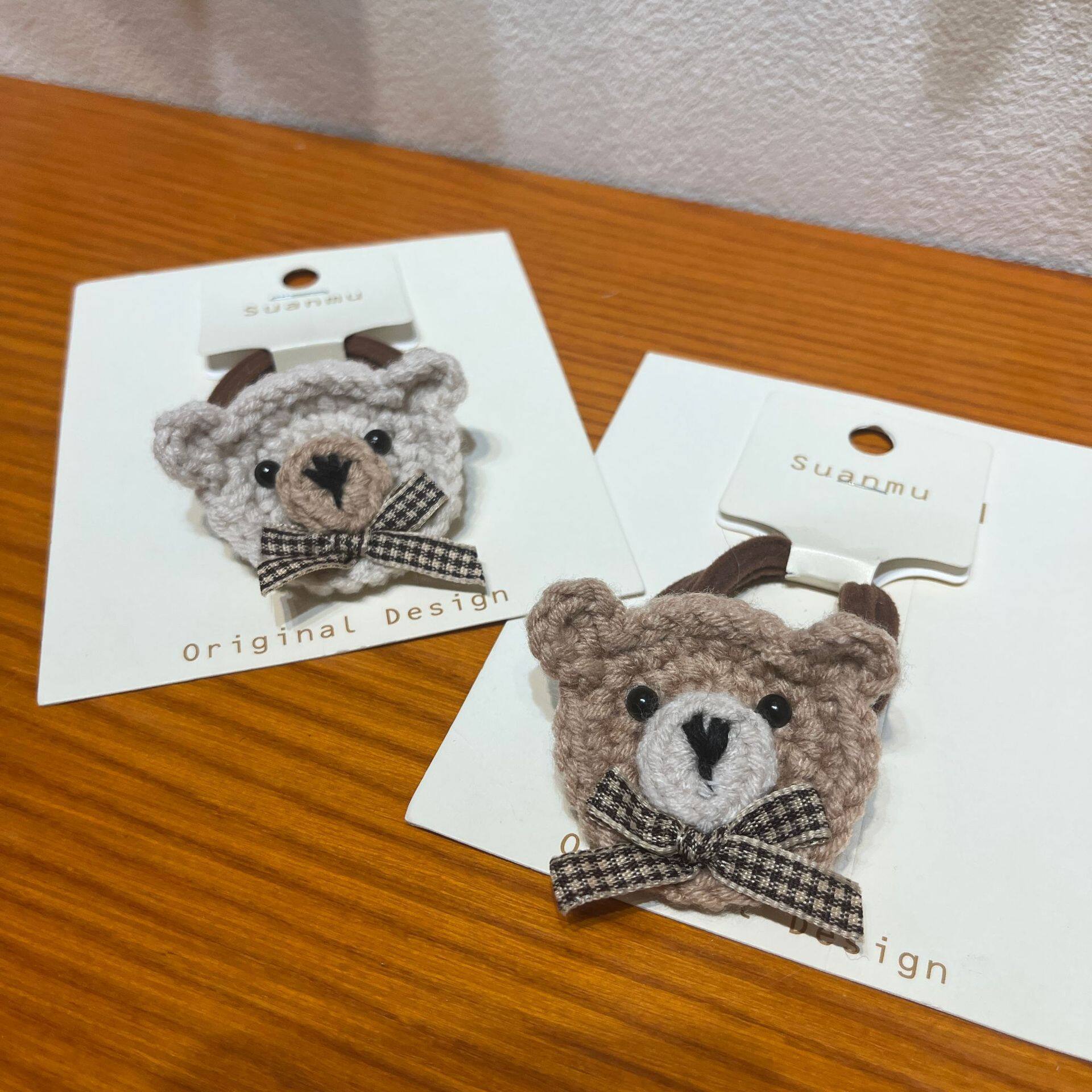 ヘアクリップ｜フェルト・秋冬・新作・少女・かわいい・リボンがある・ベアー|undefined