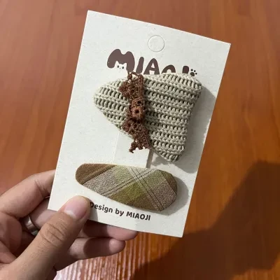 Xbeauty ヘアクリップ｜美しい・子供・おしゃれ・シンブル・格子・便利・手縫い