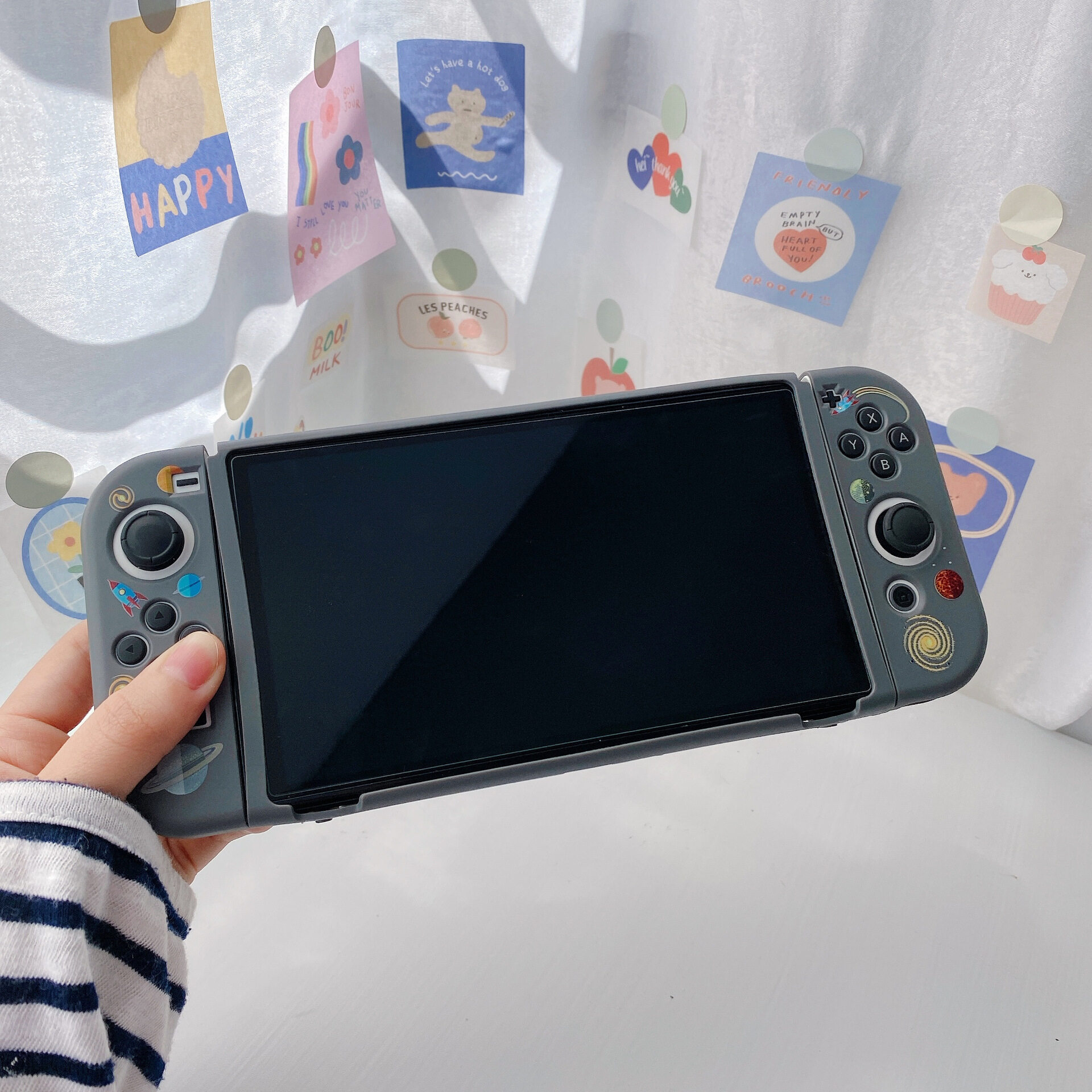 Switch保護ケース｜傷つけ防止・柔らかいシリコン・滑り止め・惑星のデザイン|undefined