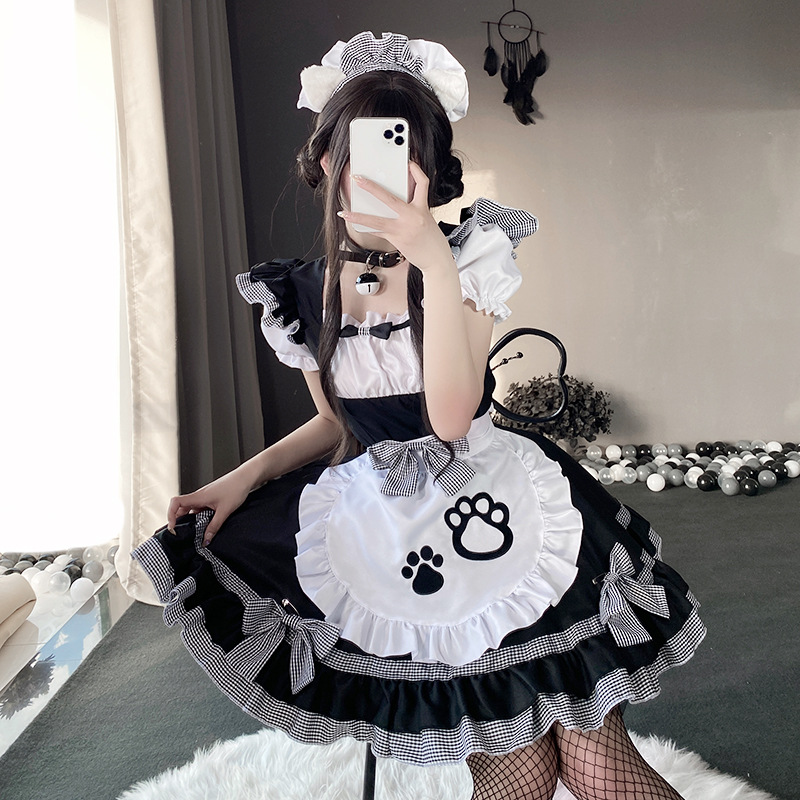 『大人気の定番商品』メイド服セット｜ハロウィーン・可愛いメイドのコスチュームならコレ|undefined