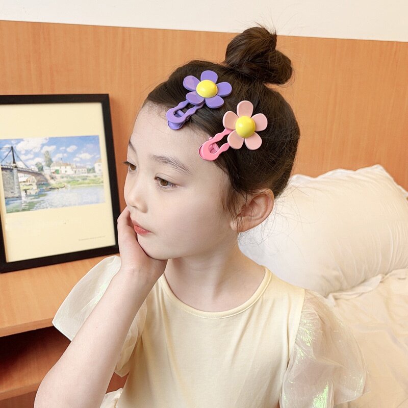 子供パッチンピン｜ヘアクリップ・花・多彩・ヘアピン・パッチン留め・少女・女の子・キッズヘアクリップ・カラーピン・アレンジピン・前髪・髪留め|undefined