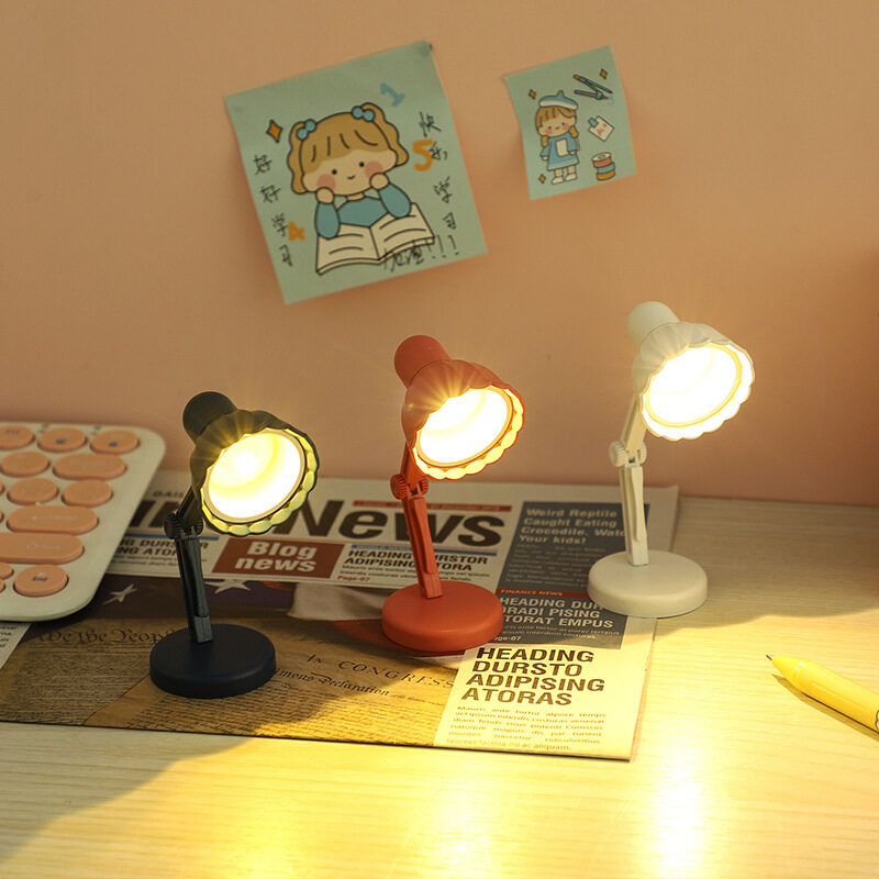 WAKICO デスクライト テーブルランプ レトロ 小型 折り畳み 読書灯 照明 WAKICO デスクライト テーブルランプ レトロ 小型 折り畳み 読書