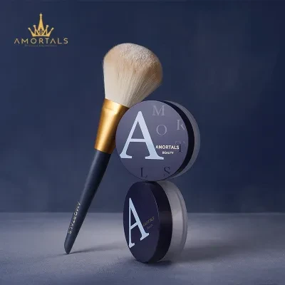 AMORTALS ルース パウダー｜軽薄・細かい粉質・マット・使いやすい・肌色を引き立てる・自然なツヤ・学生向け