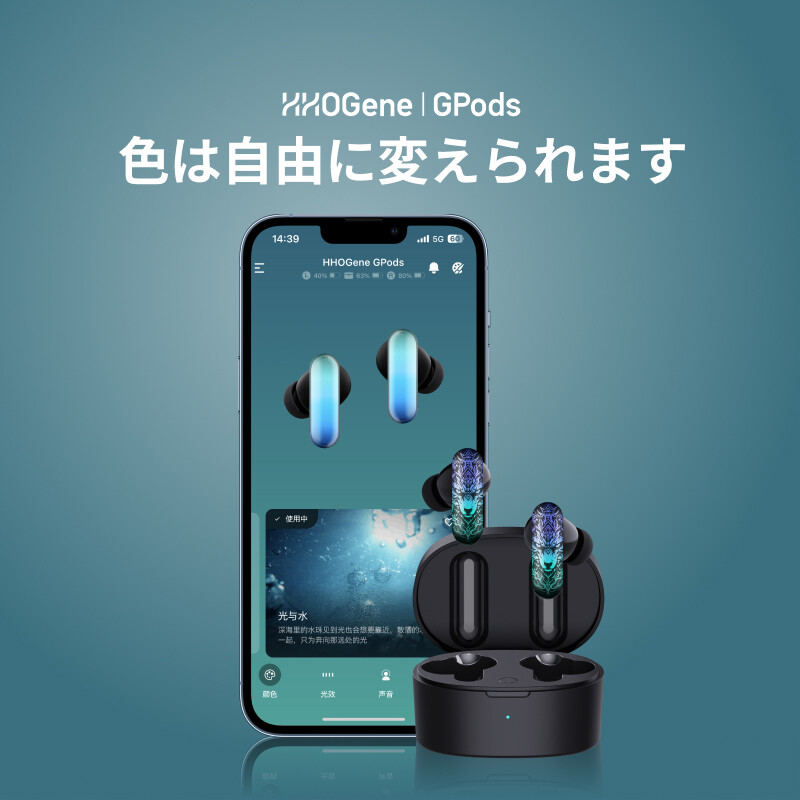 「日本初上陸」恐怖シリーズー狼男｜ HHOGene GPods イヤホンシェル 4組みセット｜ユニークで人の個性を表わせるHHOGene GPo|undefined