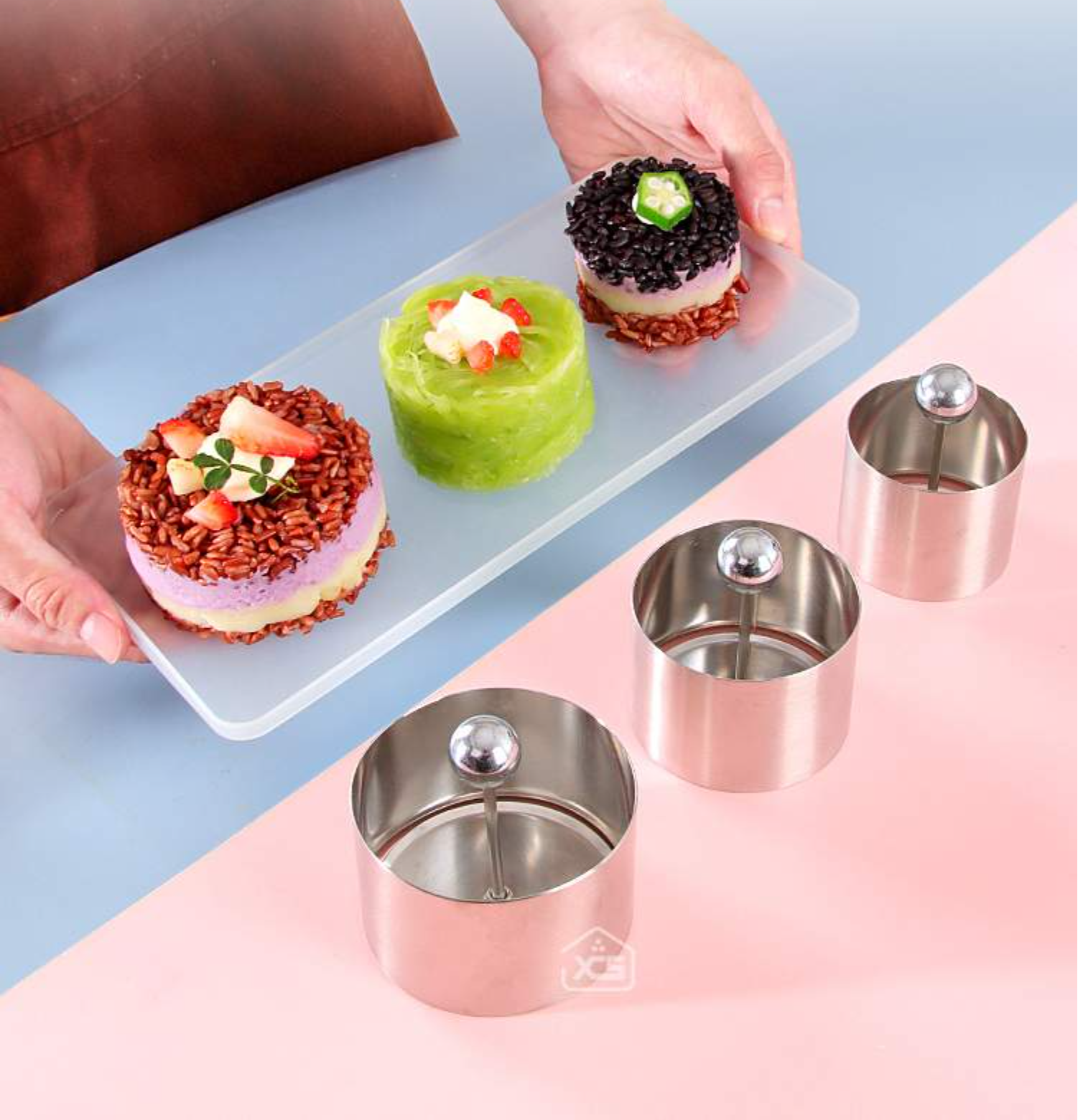 セルクル リーフ型 製菓用品 31個 特注品 リーフ型セルクル【特注品】31個セット 製菓用品