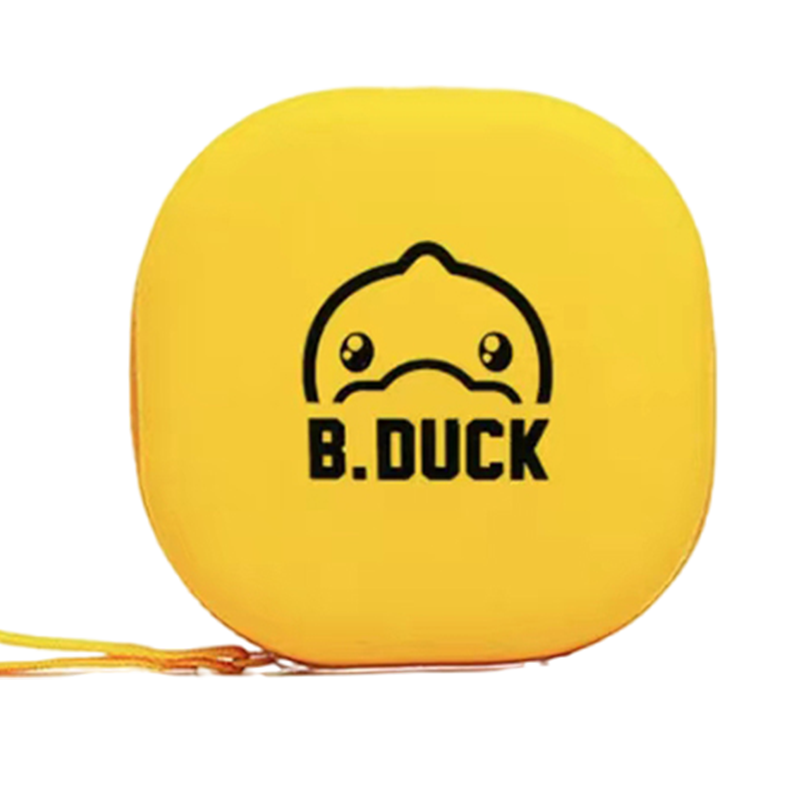 【PETSEEK】ビー・ダックコラボ限定！ペット用ボウル｜折りたたみボウル・屋外・シリコン製・ポータブルデザイン|undefined