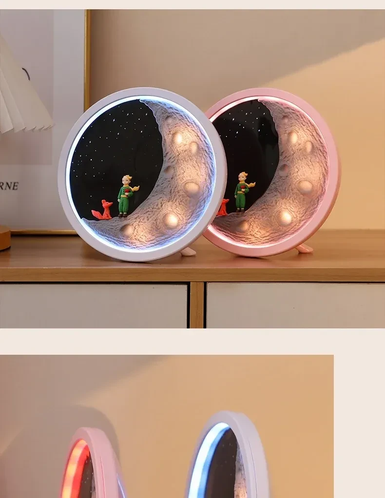 Bluetoothスピーカー｜星の王子さま・雰囲気ライト・月・高音質