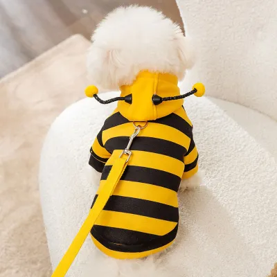 ペット用パンカー｜ミツバチに変身・小型犬・猫用・可愛い触角・柔らかい・肌にやさしい