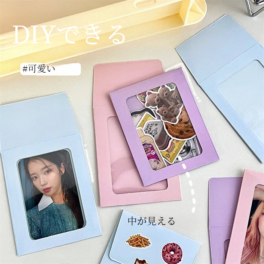 カードケース｜アルバム・カード収納・DIY・マカロンカラー・ディスプレイ|undefined