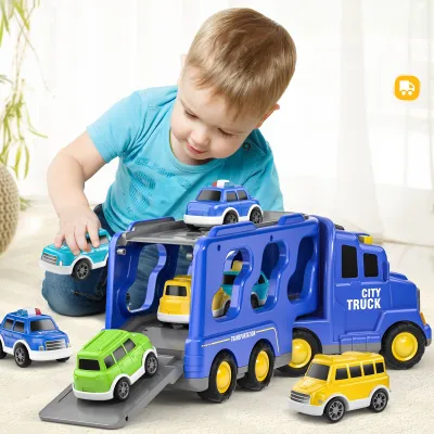 【BABYHOME】慣性車セット｜ミニカー・5in1・7in1・シティー慣性車・おもちゃ・子供プレゼント