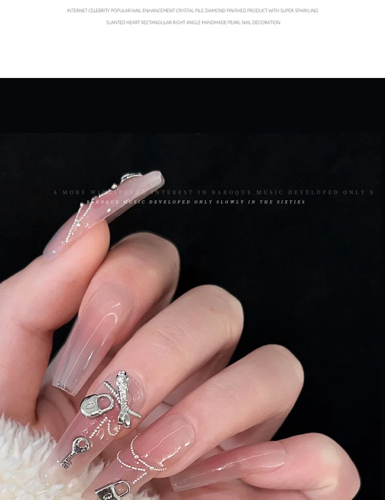 ネイルパーツ｜金属・錠前・鍵・ネイルアート・アクセサリー