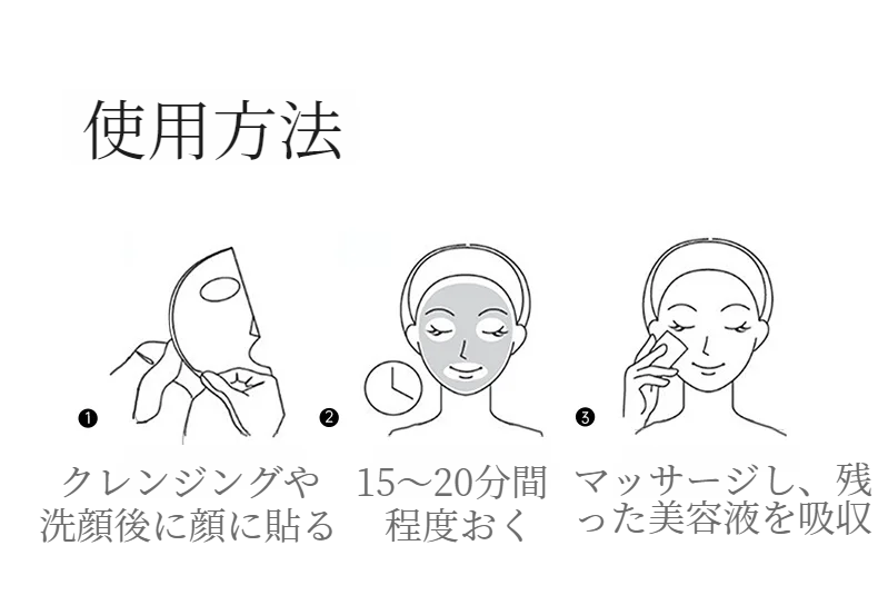 Mask Family  フェイスマスク｜顔パック・保湿・美容液・10枚入り・スキンケア・シート・男女兼用・乾燥から皮膚を保護し、肌荒れを防ぐ|undefined