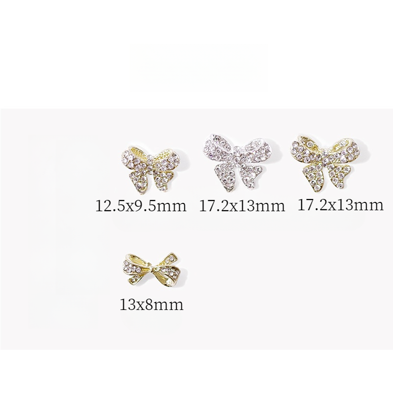 ネイルパーツ・リボン｜5個入・ワンホンネイル・大人っぽい・ネイルアート・ネイルチップ用品・DIY・アクセサリー・ワンホンネイル|undefined