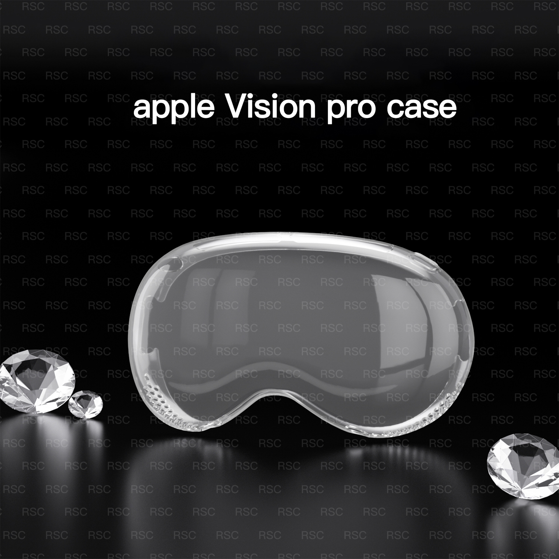 Apple Vision Pro保護ケース｜Apple Vision Pro収納・一体型・透明・すり傷防止・軽量・防水|undefined