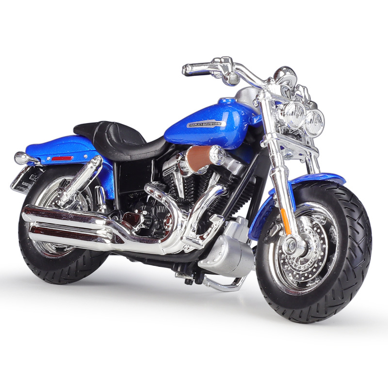 【1:18ハーレー2009FXDFSE CVO Fat Bob】 モデルバイク｜ディスプレイ台付き・リアル感満載・合金・おもちゃ・プレゼント|undefined